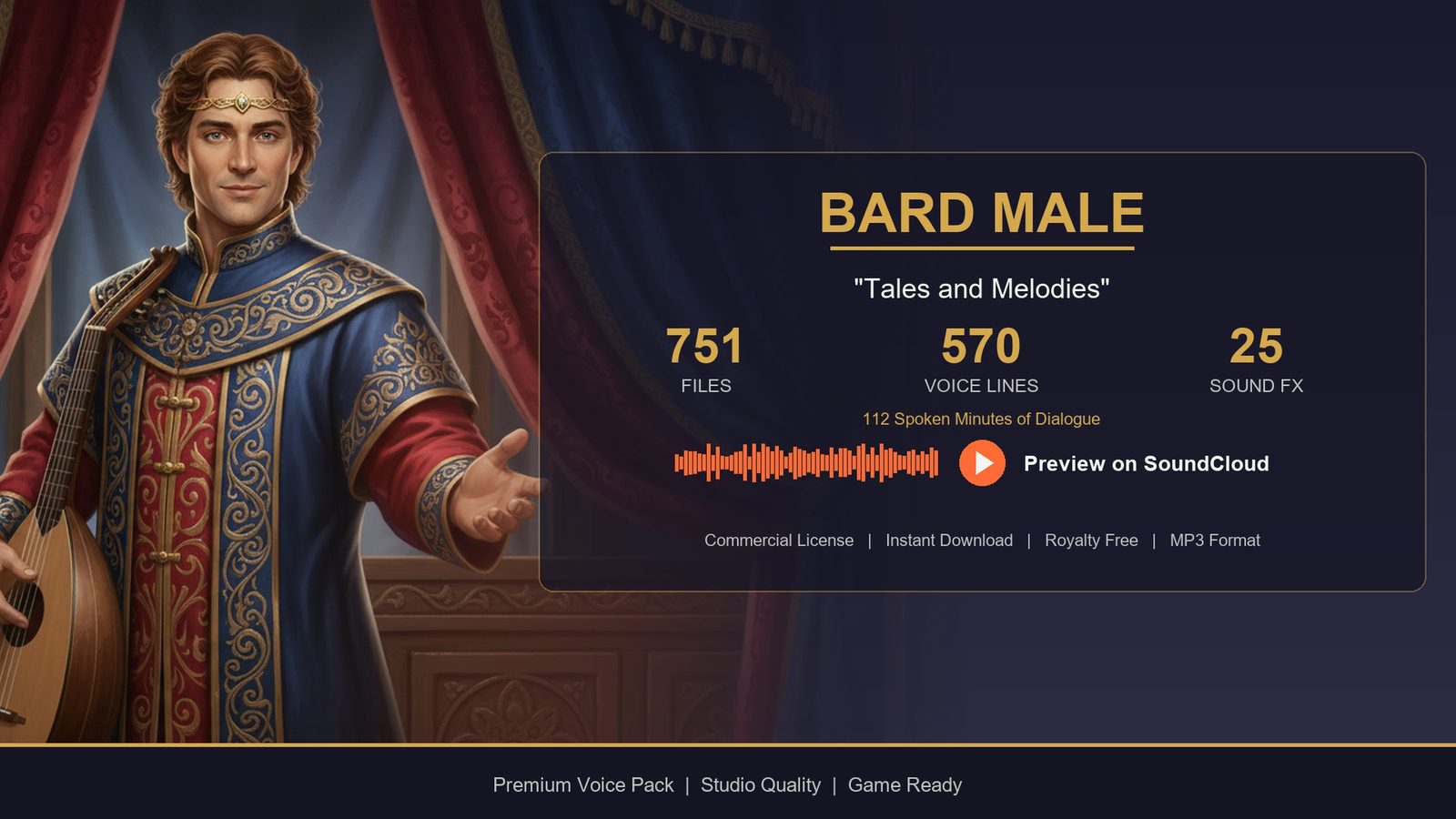 Bard Dialogue Pack