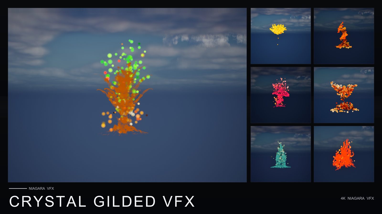 Crystal & Gilded VFX