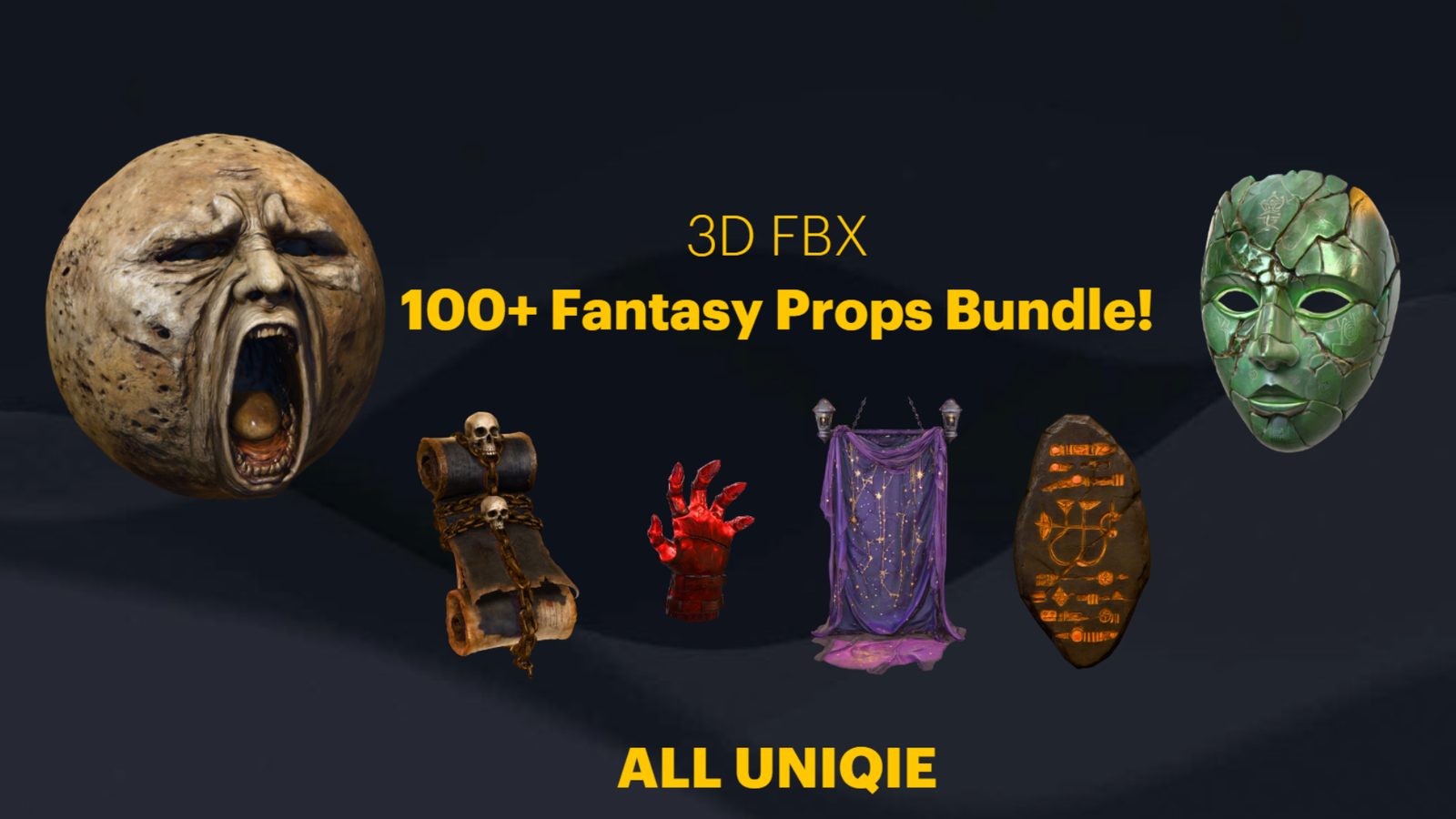 Dark Fantasy Props Bundle