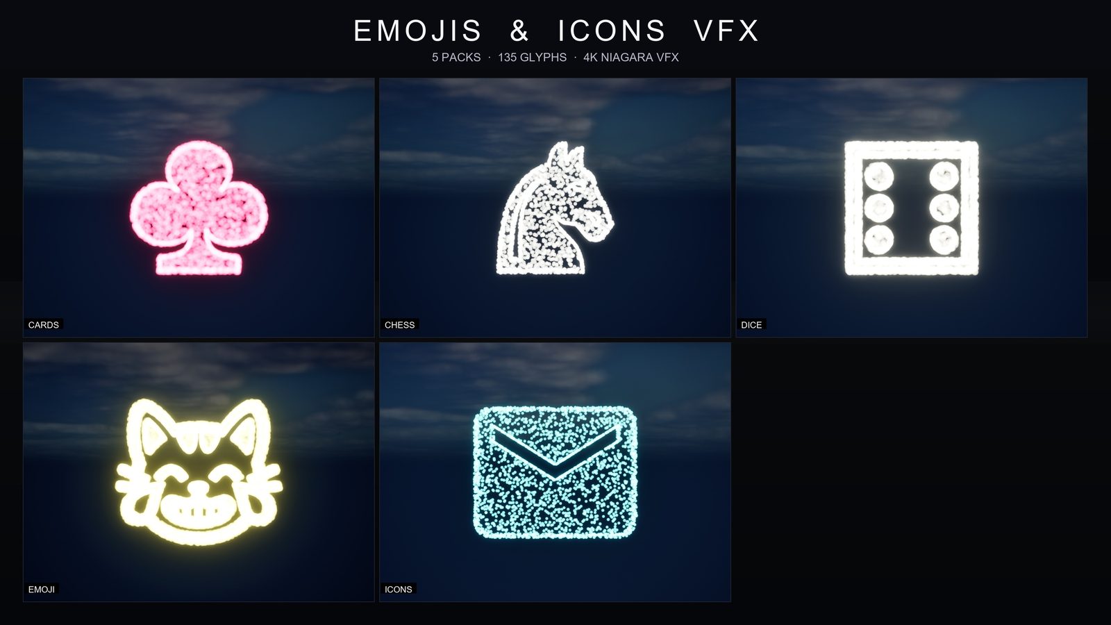Emojis and Icons VFX Bundle