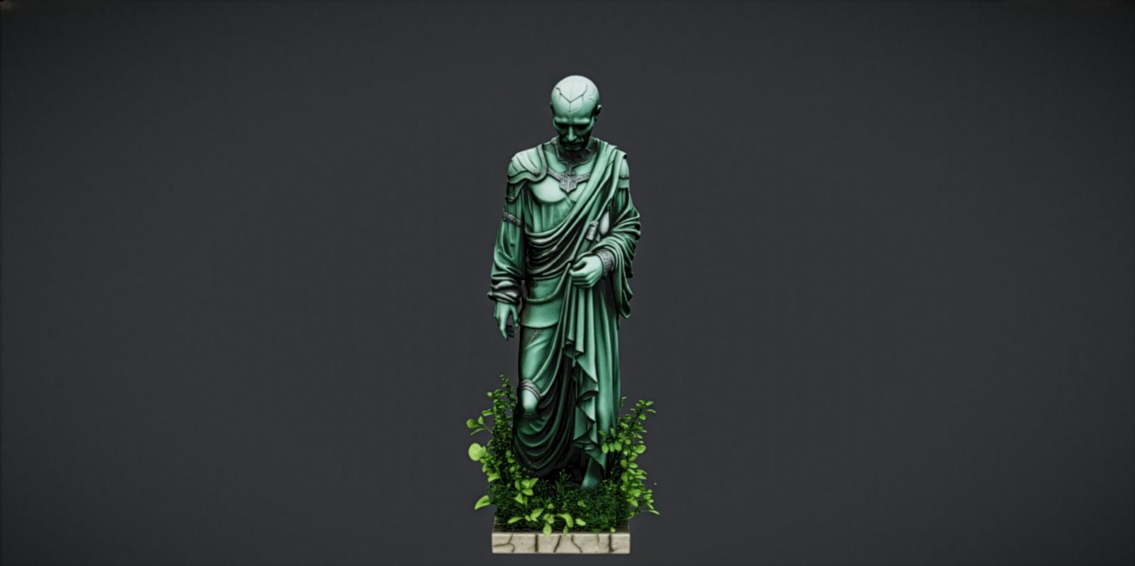 Fantasy Nature Statue