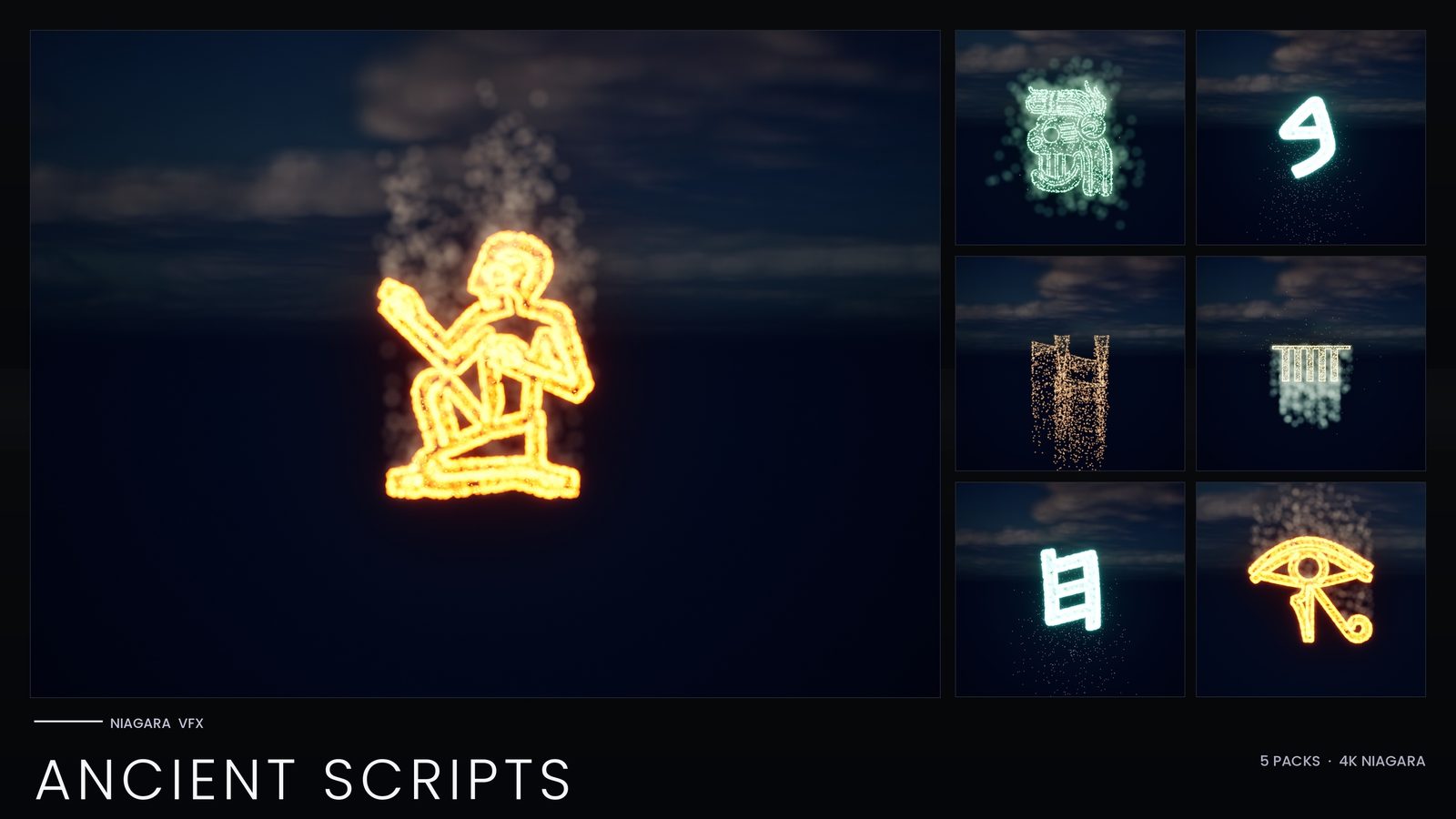 Niagara Ancient Scripts Pack