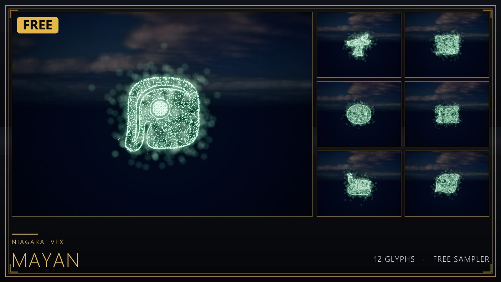 Niagara Mayan Glyphs